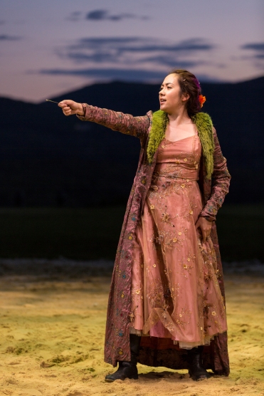 Tora Alexander in Hudson Valley Shakespeare Festival's production of THE HEART OF ROBIN HOOD - Photo by T. Charles Erickson